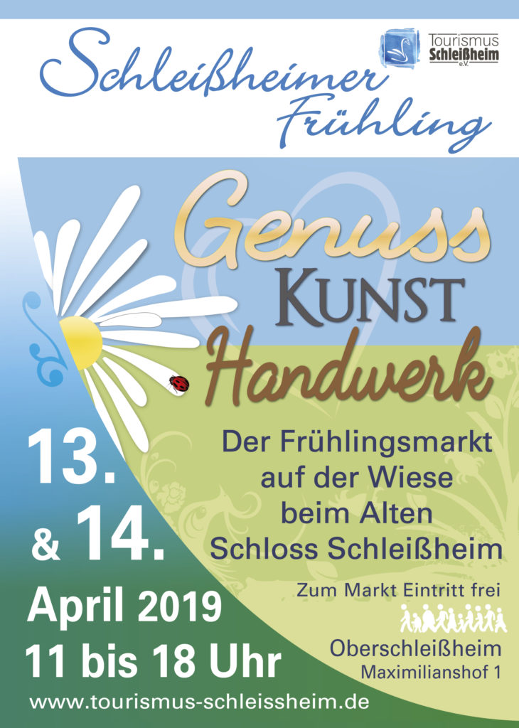 Schleißheimer Frühling. Plakat für print und web.